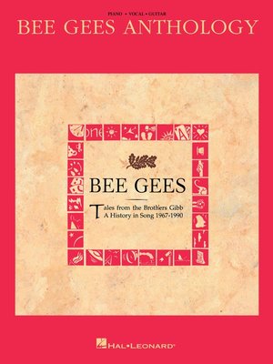 cover image of Bee Gees Anthology (Songbook)